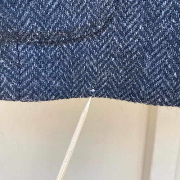 Ralph Lauren Jacket Blazer Wool Herringbone Gray - Picture 15 of 15